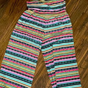 Serape stretchy pants